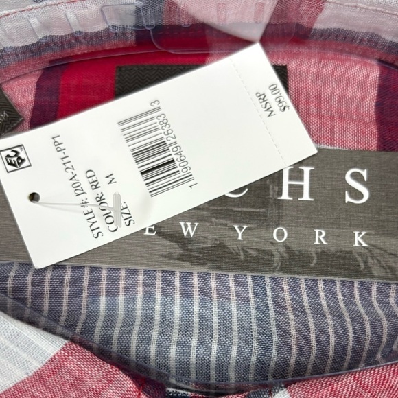 Jachs New York Plaid long sleeve shirt size medium - Picture 9 of 12